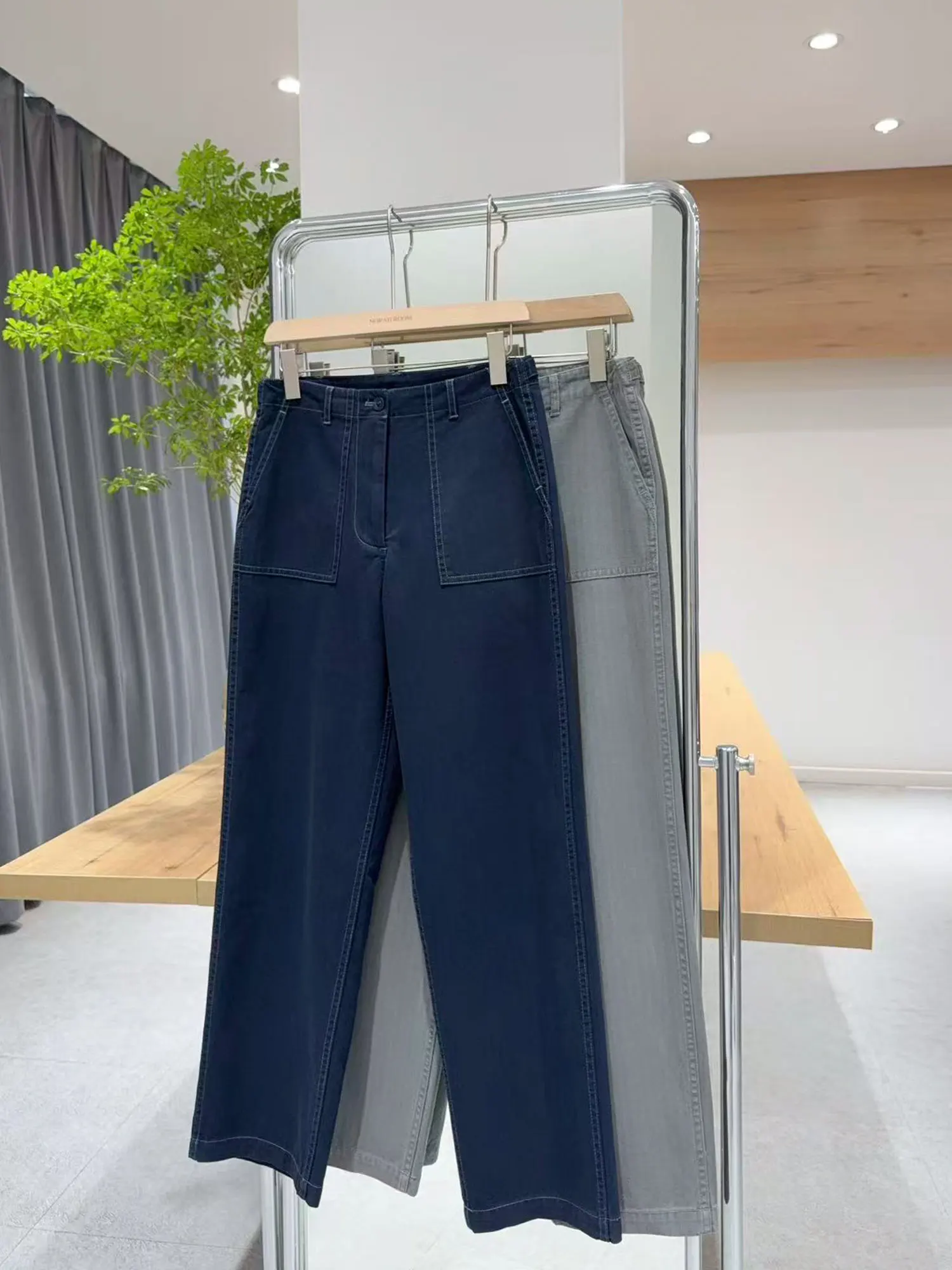 

Повседневные универсальные джинсовые джинсы в стиле ретро с прямыми штанинами на талии, осень-зима, женские цветные джинсы с эффектом талии