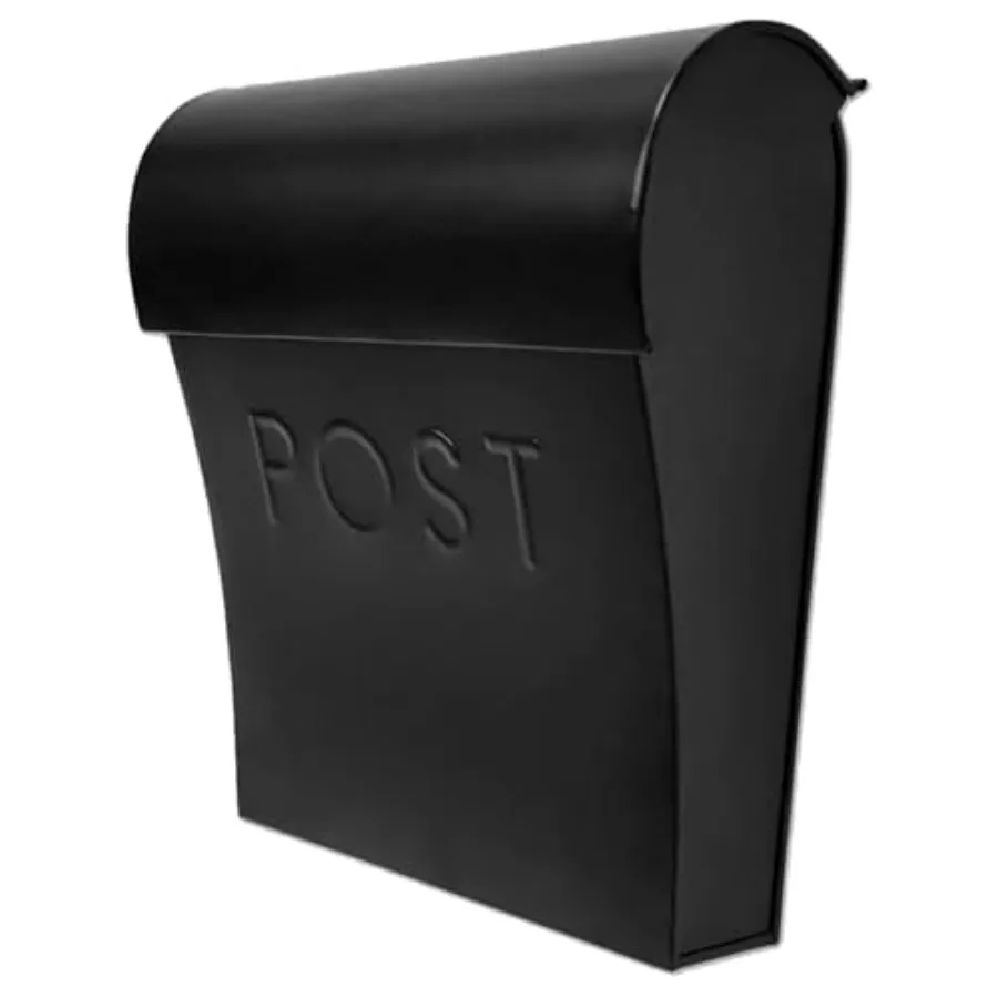 

Vicki Style Wall Mount Mailbox Made from Heavy Duty Galvanized Metal Waterproof and Rust-Resistant Secure Mails and Package Sto