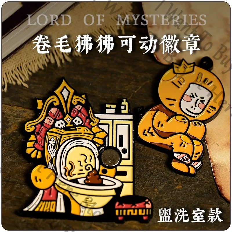 

Anime Lord of Mysteries Klein Moretti Audrey Hall Cosplay Cartoon Magnet Fridge Badge Emblem Refrigerator s Gift