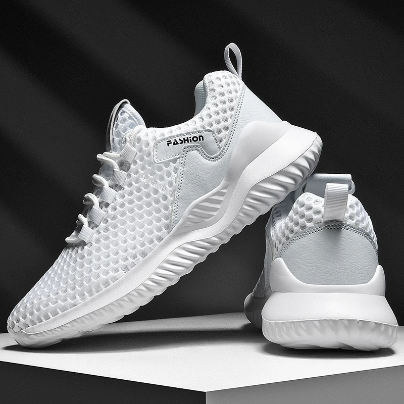 Men Running Shoes Comfortable Training Fashion Sneakers Casual Breathable Walking Leisure Jogging Lace-up Casual Brand Outdoor