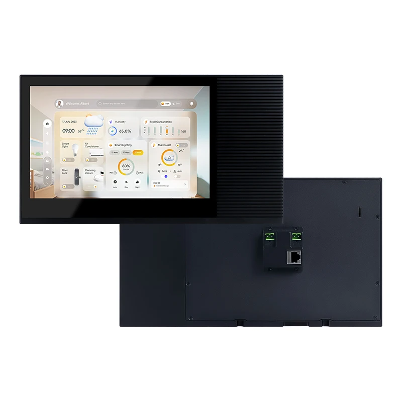 Accept 10.1 Inch RK3566 Quad Core 2GB RAM /4GB RAM Andoroid Wifi PoE Touch Control Panel For Home Automation