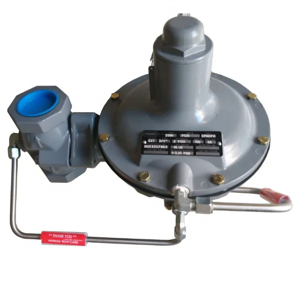 

new EMERSON Fisher 299H Series Pressure Reducing Regulators with inlet pressures up to 175 psi/12