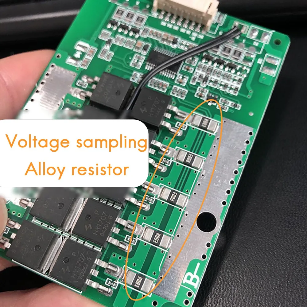 Qy-6S 24V BMS плата защиты от зарядки литиевой батареи со сбалансированной зарядкой MOS улучшенная плата защиты печатной платы