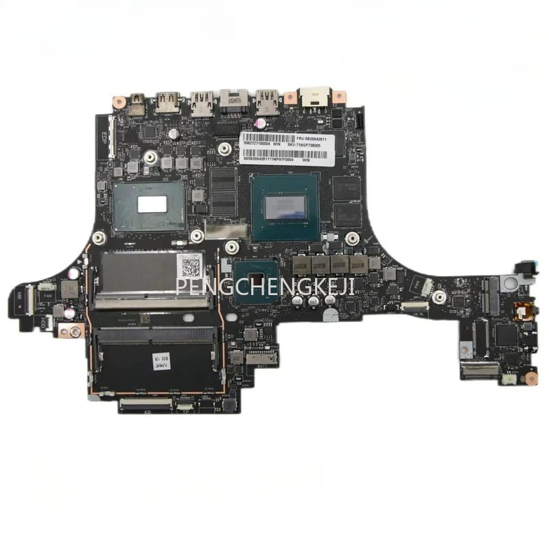 

Материнская плата для ноутбука Lenovo Legion Y740-15IRH LA-G132P с процессором I7-9750H и видеокартой GTX1660TI 6G, 100% протестирована, в хорошем состоянии.