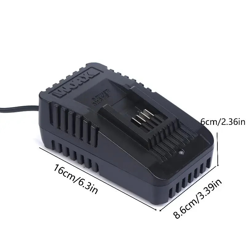 1 個 Worx 20V リチウム電池充電器 WA3551 WA3553 WX390 電動工具部品 EU プラグ Worx 充電器