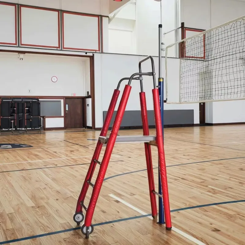 Wheels come with basic volleyball referee chair court equipment