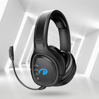 ZOP Wireless Bluetooth Headphone with Microphone Wired Cable Deep Bass Gaming Headset for PC PS4 XBOX Laptop