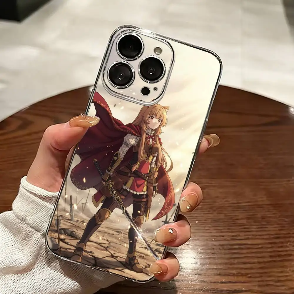 The Rising of the S-Shield Hero  Phone Case For iPhone 17 16 15 14 13 12 11 Mini Pro Max Plus Transparent Cover