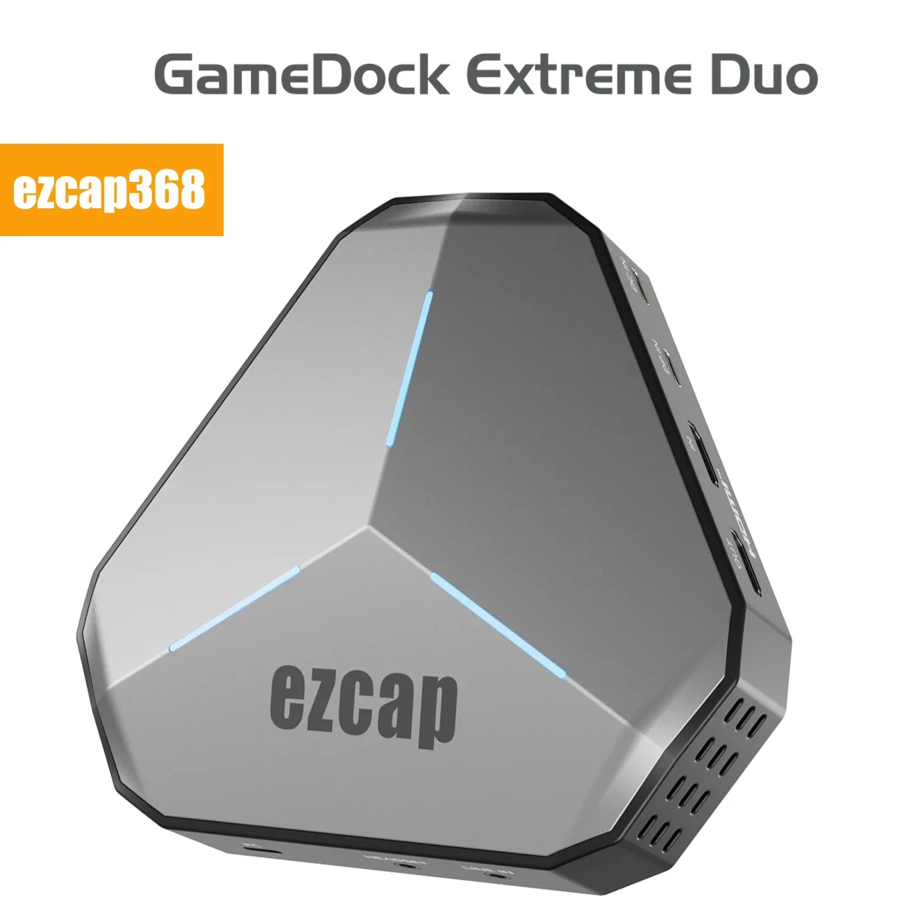 4Kp60 1080p240 UVC HDMI Video Capture Card Game Recording Box with Typec DP Line in Audio Mix USB 3.0 for U Disk Mouse Keyboard