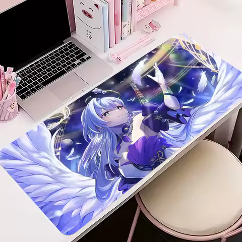 Office PC Gamer HD Mouse Pad Gaming Accessories Keyboard Mat Anime H-honkai Star Rail Robin Anti-slip Mousepad Rubber Desk Mat
