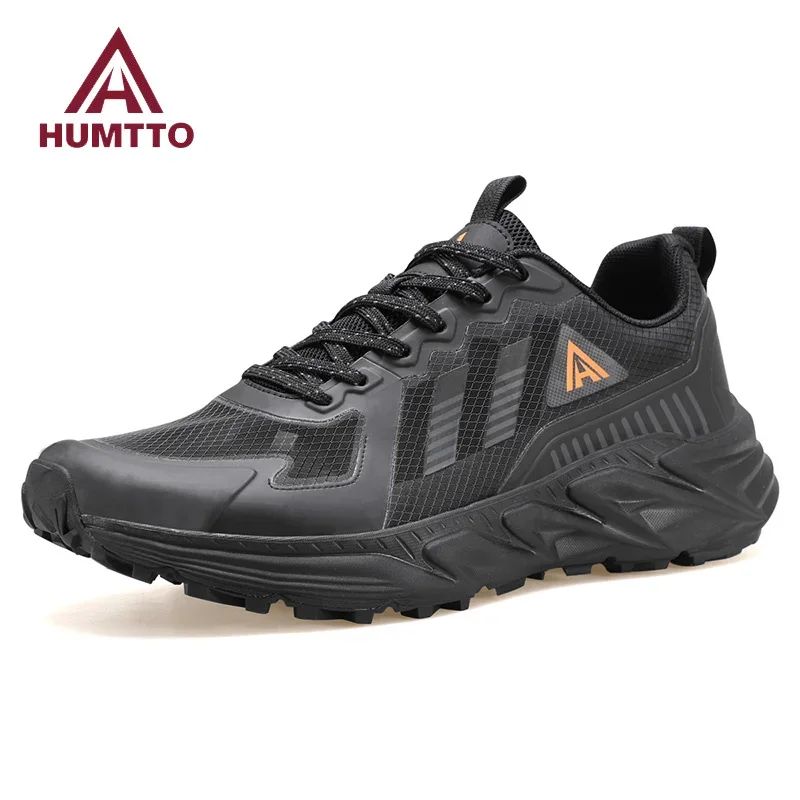 

HUMTTO Shoes for Man Cushioning Luxury Designer Running Shoes Breathable Black Casual Sneakers Men Sports Jogging Mens Trainers