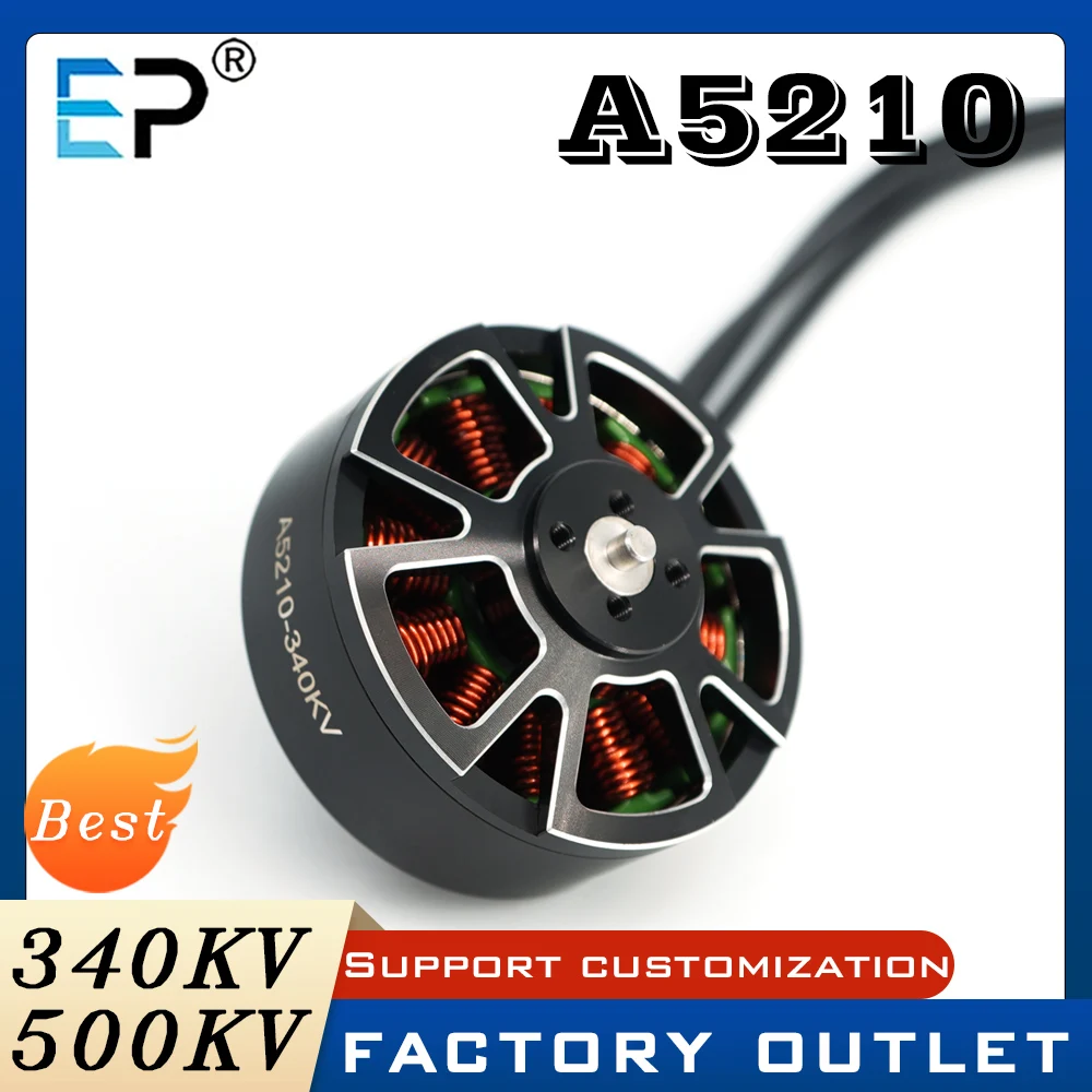 E‑Power A5210 5210 Short Shaft Brushless Motor 340KV 500KV Professional FPV Drone Motor For Aerial Photography RC Parts