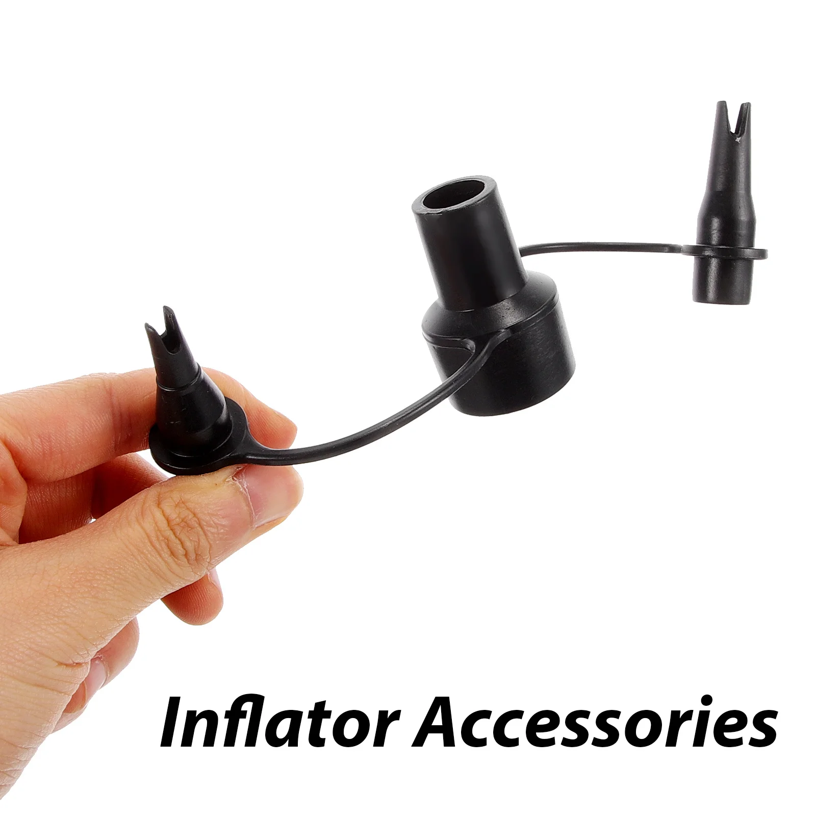 3in1 Nozzle Airbed Pump Plastic Nozzles Inflatable Bed Mattress Replacement Fast Inflation Home Furniture Accessories