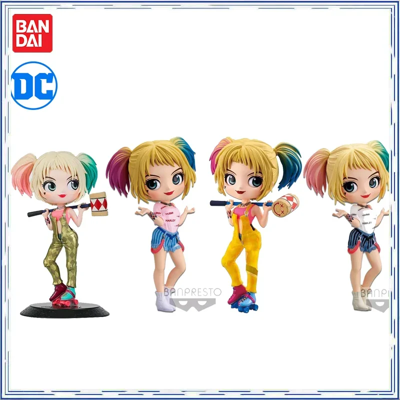 

BANDAI Qposket DC Comics Suicide Squad Harleen Quinzel Action Figure Surrounding Decoration Action Figure Model Toy