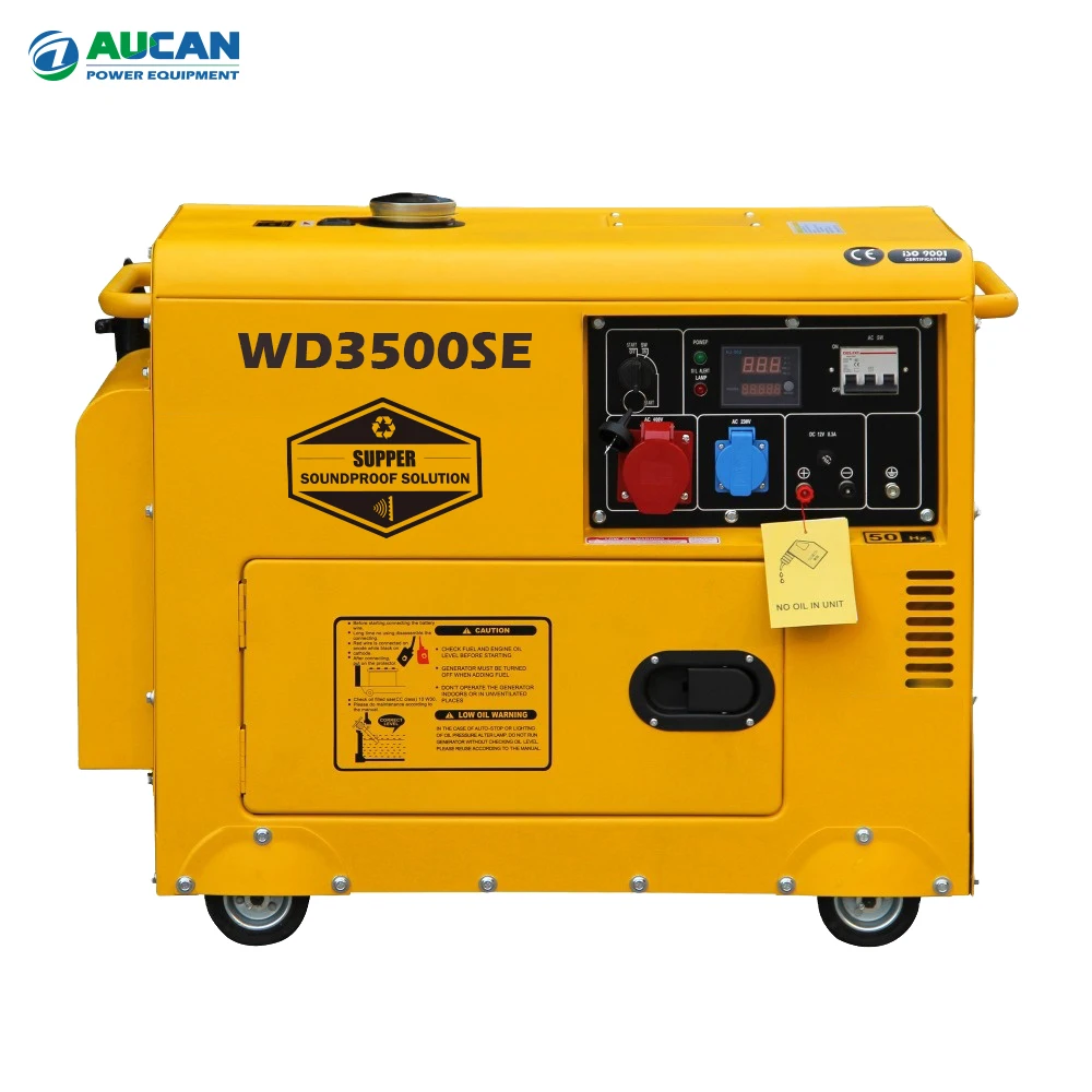 

3kva 5kw 5kva 5.5kva 6kva 6.5kva 7kva 8kva 12kw Super Silent Diesel Generators With Good Price Silent