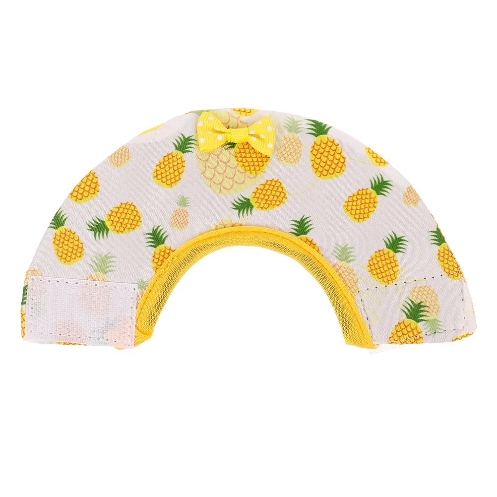 الببغاء المضادة للتفتيت طوق القماش مخروط الطيور للعناية بعد الجراحة حركة مجانية خفيفة الوزن واقية برقبة Xl #5