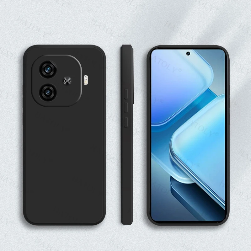 Для Vivo iQOO Z9 Turbo Чехол Vivo iQOO Z9 Turbo Plus Оригинальный жидкий силиконовый чехол ярких цветов для Vivo iQOO Z9 Turbo Case