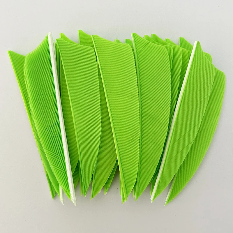 50PCS 3 Inch Turkey Feathers for Arrows Shield Cut Archery Feather Fletching Bow and Arrow Archery Accessories