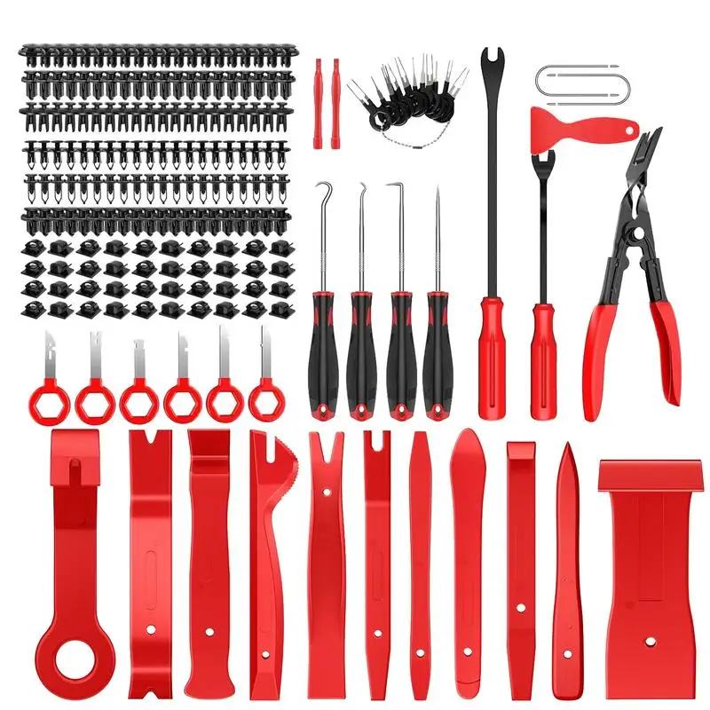 

Pry Tool Kit Auto Trim Tools No-Scratch Clip Remover Set Small Fastener Automotive Pliers Interior Car Accessories For Panel &