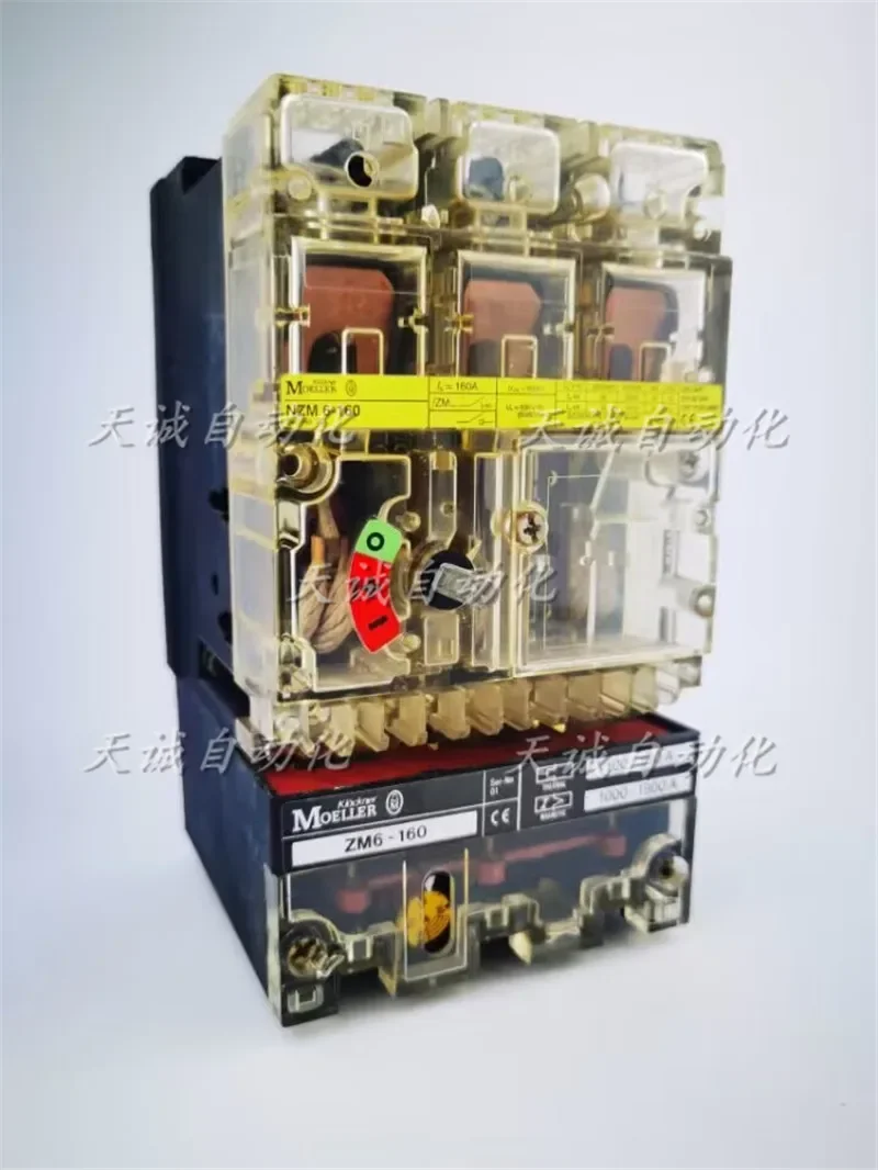 2025 Original MOELLER/Admiralty Müller Molded Case Circuit Breaker Switch NZM6-160A/100/125/80A/63A