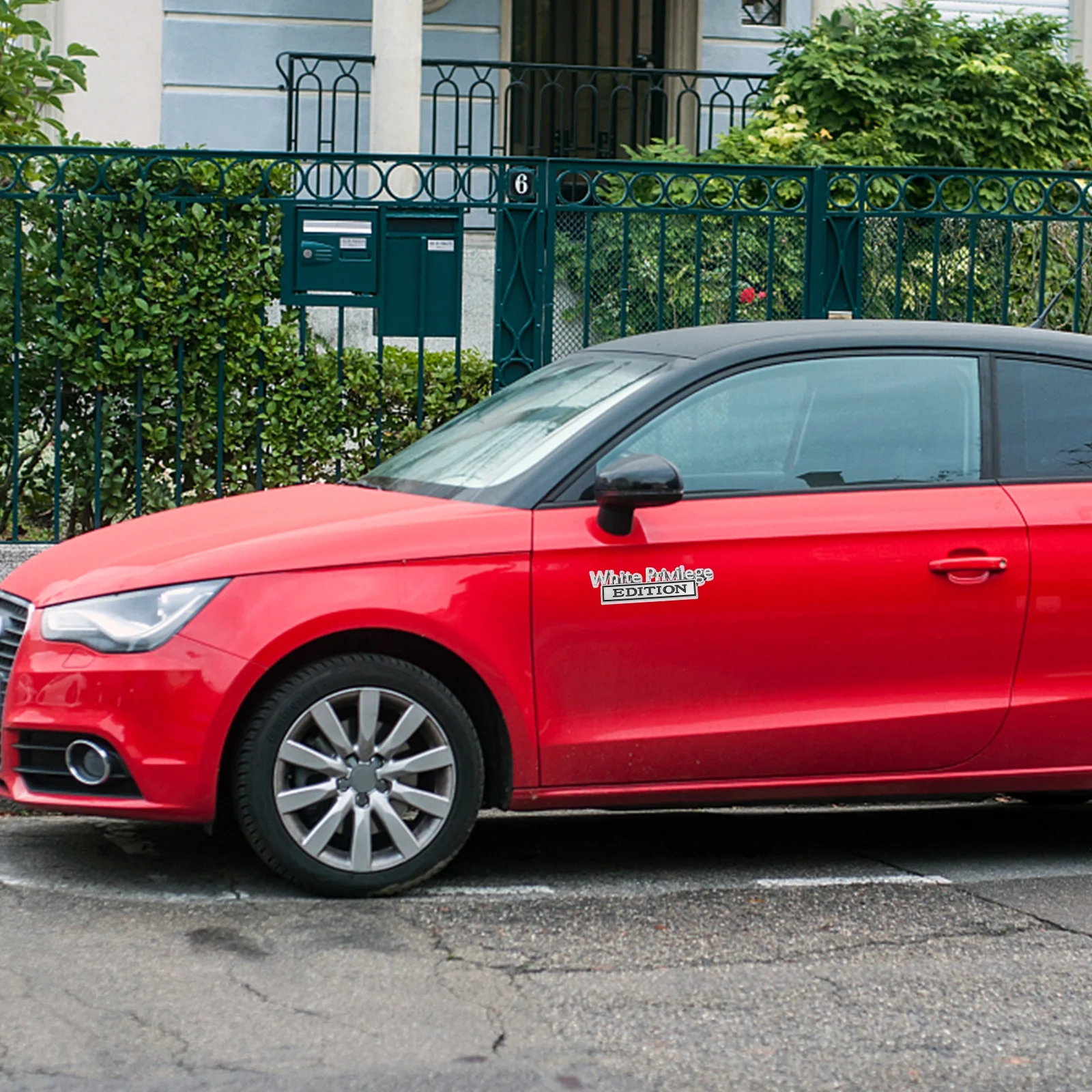 

2pcs Logo Sticker Zinc Alloy Body Auto Decor Not Fade Crack Resistant Fashion Cool Modification Gift for Car Lovers Body Car