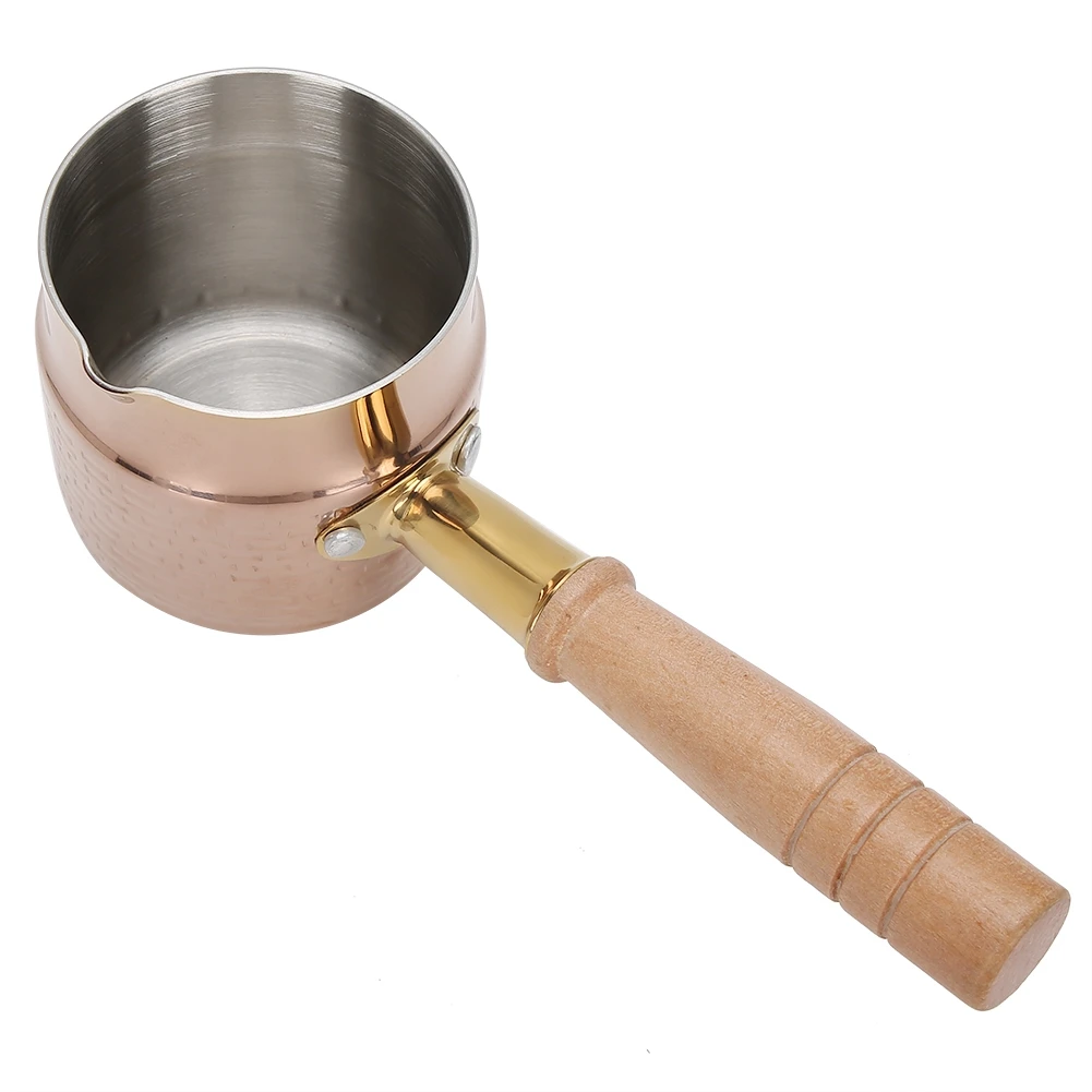 Thickened Stainless Steel Milk Pot Butter Chocolate Melting Pot Sauce Pan for Restaurants Kitchens Supplies