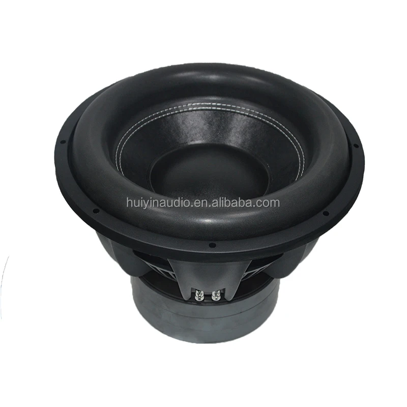 2500W RMS Power Car Subwoofer, OEM Voice Coil Diameter 4 Inch DC 12v Paper Cone Material HYW-15100-052-X, 15 Inch