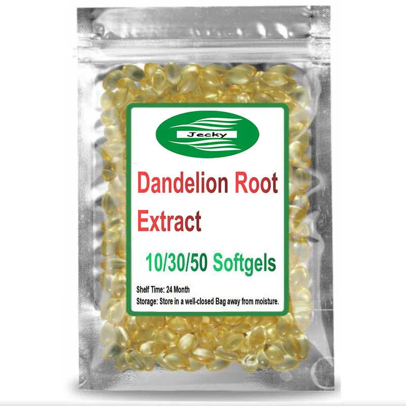 

1Pack 120Counts, Natural Dandelion Root Extract Softgel Supports Overall Health and Well-Being