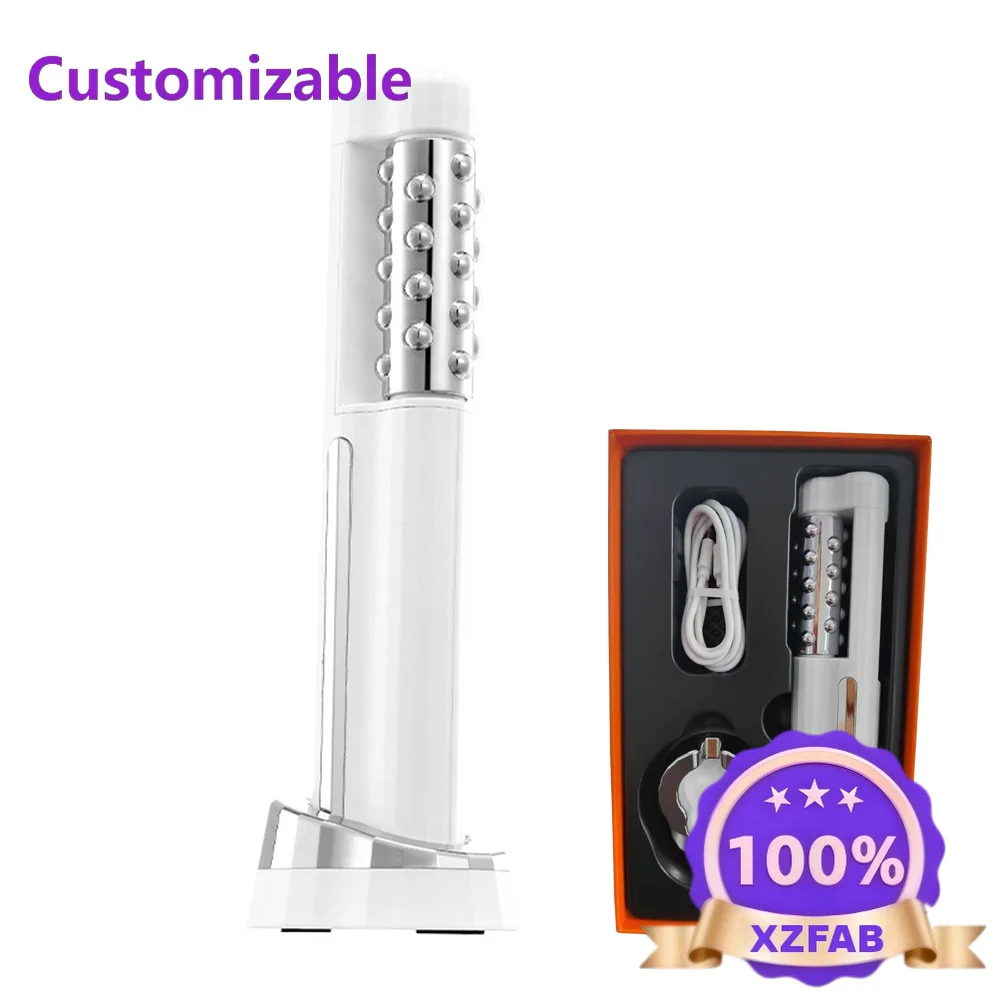 Factory Direct 2026 2026 Latest Facial Rolling Massager Device Heated Roller Firming Face EMS 360 Rotating Wrinkle Remover