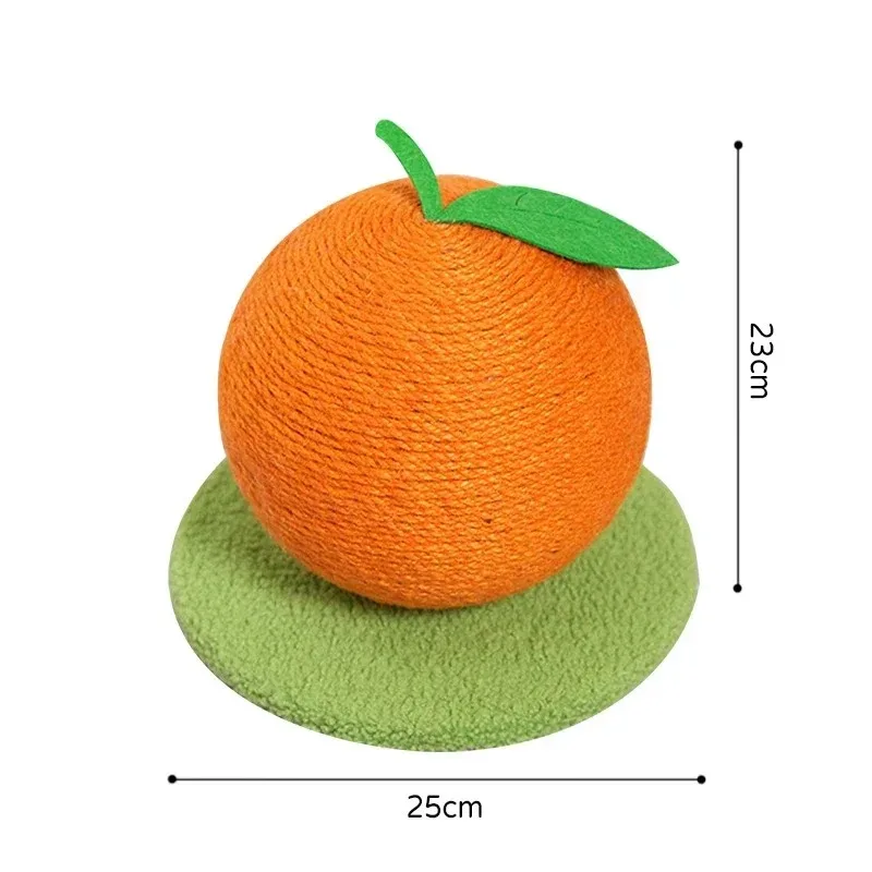 

Cat paw grinding pet toy fruit cat scratching board strawberry orange pineapple small cat climbing frame