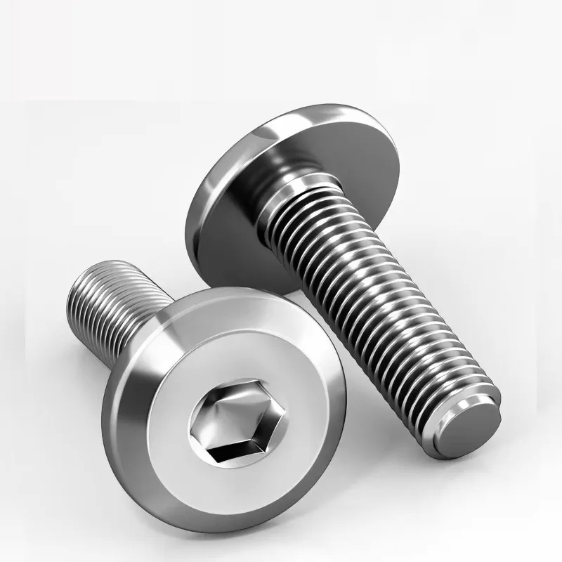 304 Stainless Steel Beveled Hex Socket Head Screws, Countersunk Inclined Furniture Bolts M10