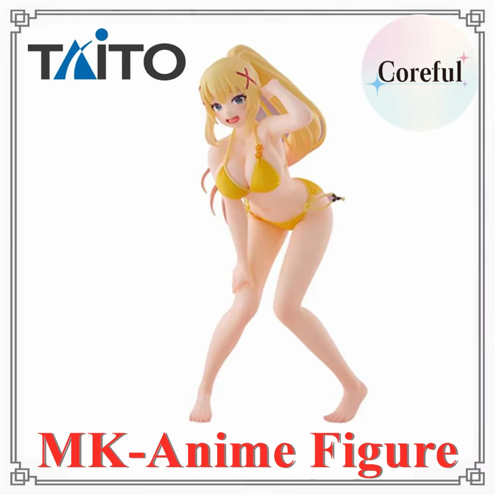 

in Stock Original TAITO KonoSuba Coreful Darkness Anime Action Figures Dustiness Ford Lalatina Mizugi Ver. Toys Gifts
