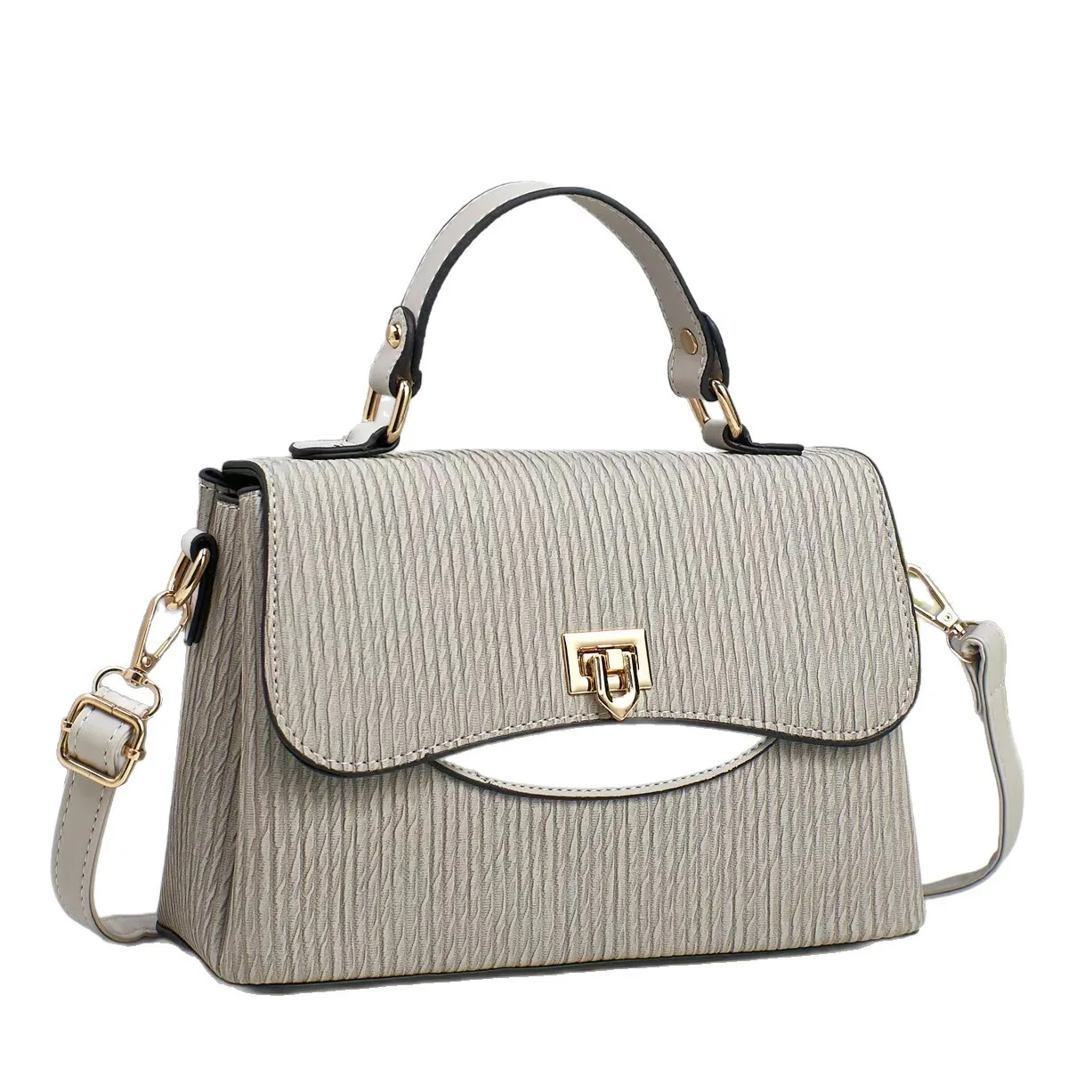 

2025 New Summer Retro Textured Bag - Women's Trendy Casual Shoulder Crossbody Handbag for Daily & Vacation