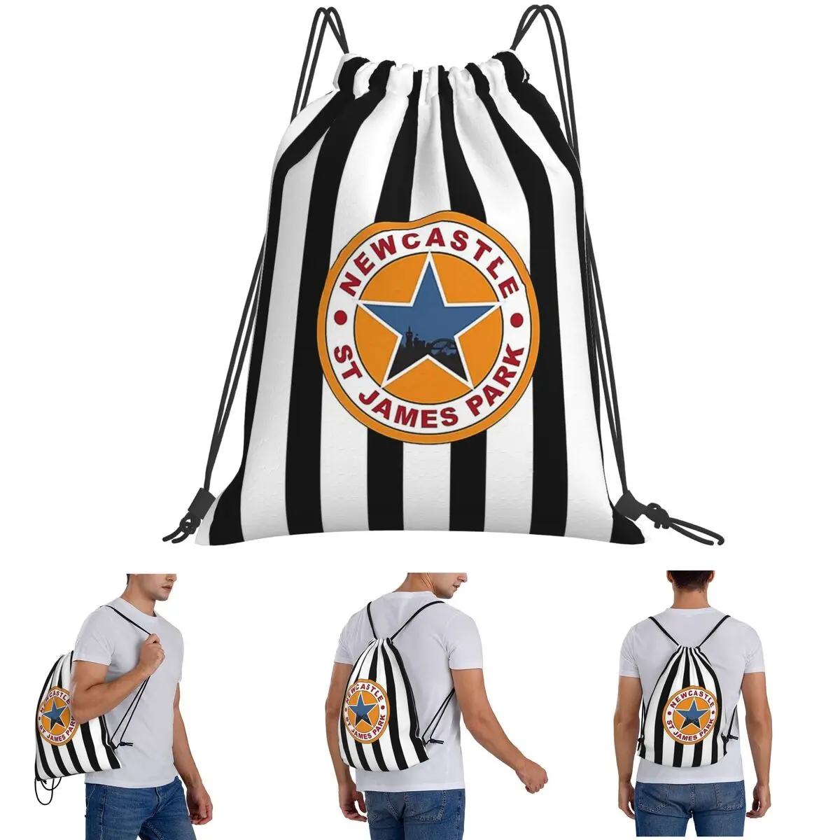 

Рюкзаки Magpies Newcastle-Newcastle Magpies, повседневные сумки на шнурке, спортивная сумка, сумки для книг для путешествий, школы