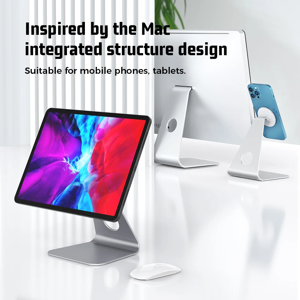 Universal Tablet Desktop Stand for iPad Stand Magnetic 7.9 8.3 10.2 10.5 11 Inch Tablet Stand for Phone Holder