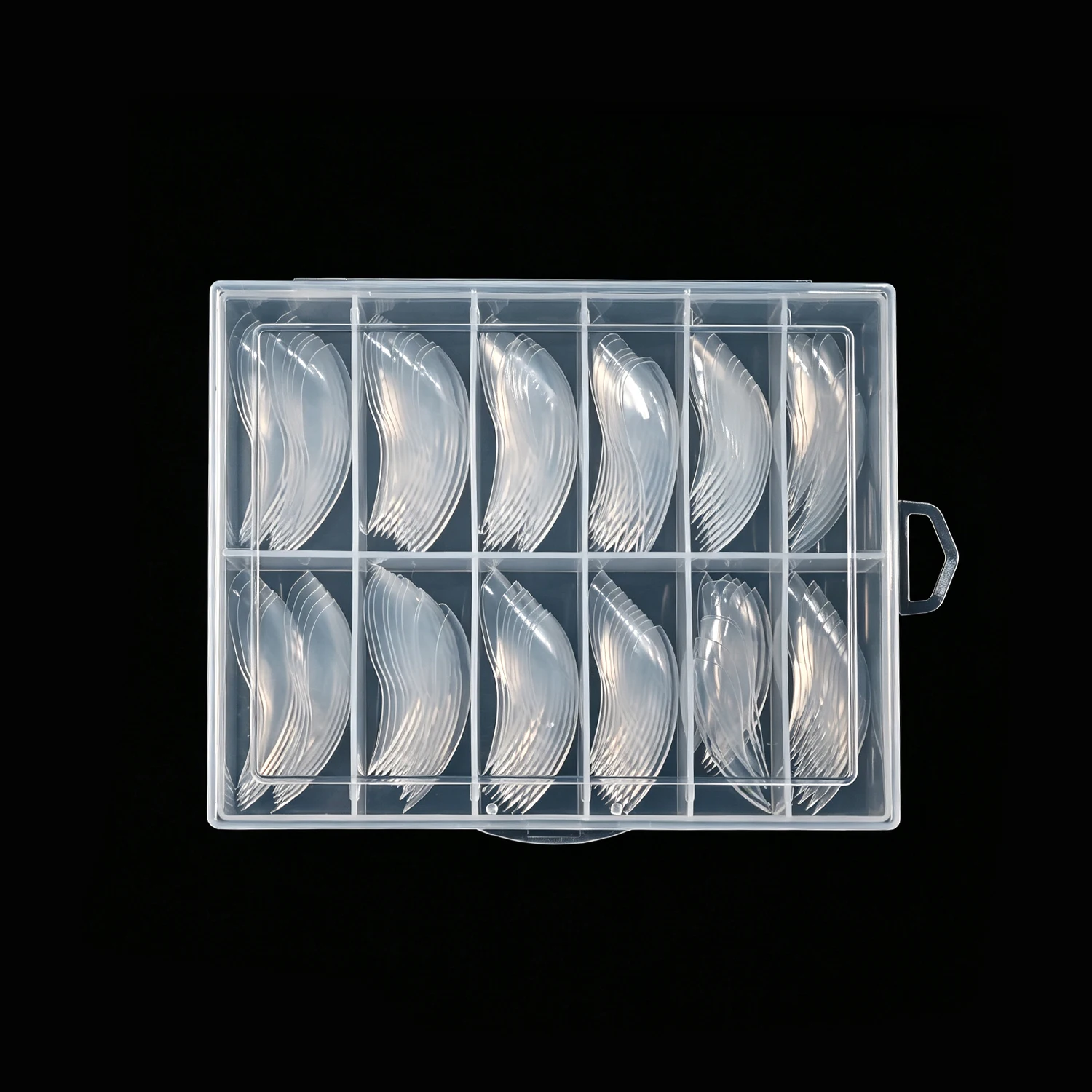 120 Stück/Box 3D Gebogene Stiletto-Krallen-Nagelformen, Adlerkrallen-Falnagelformen, Vollabdeckung Acryl-Nagelverlängerungs-Spitzenformen – Detail 9