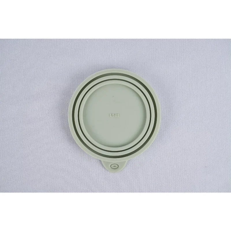 Reusable Silicone Cat Food Can Cover Green