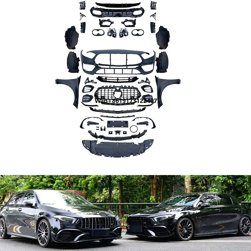 

New Upgrade for Class W177 Tuning Interior & Exterior Parts A45s Bumper Grille Front Rear Bumper Body Kit