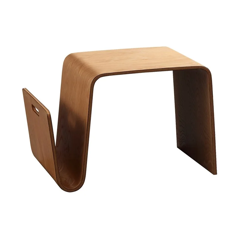 

Minimalist Nordic Coffee Table Chic Solid Wood Centerpiece Ideal for Living Rooms and Balcony Corners Simple and Elegant