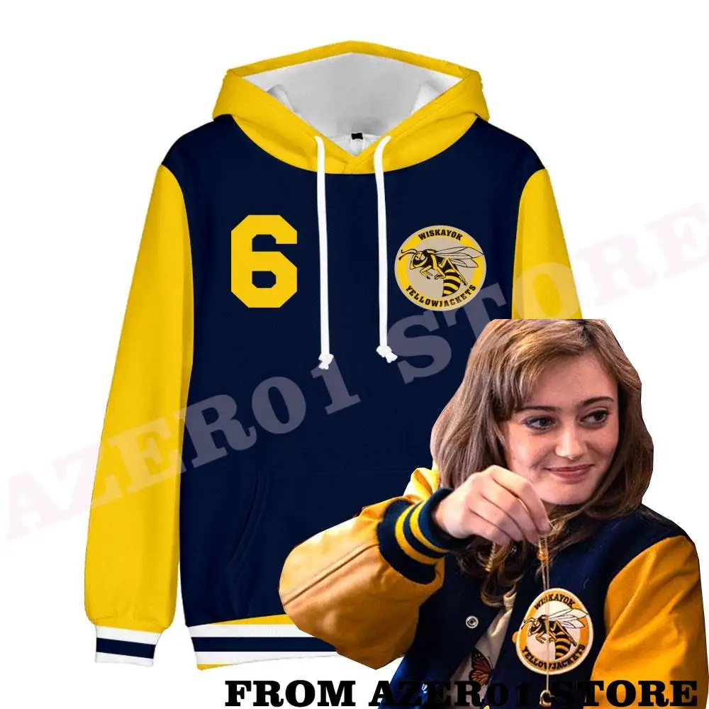 WHS Yellowjackets Yellow jackets Merch Hoodies Winter Men/Women Hooded Sweet Streetwear Shauna Shipman Soccer Hooded Long Sleeve