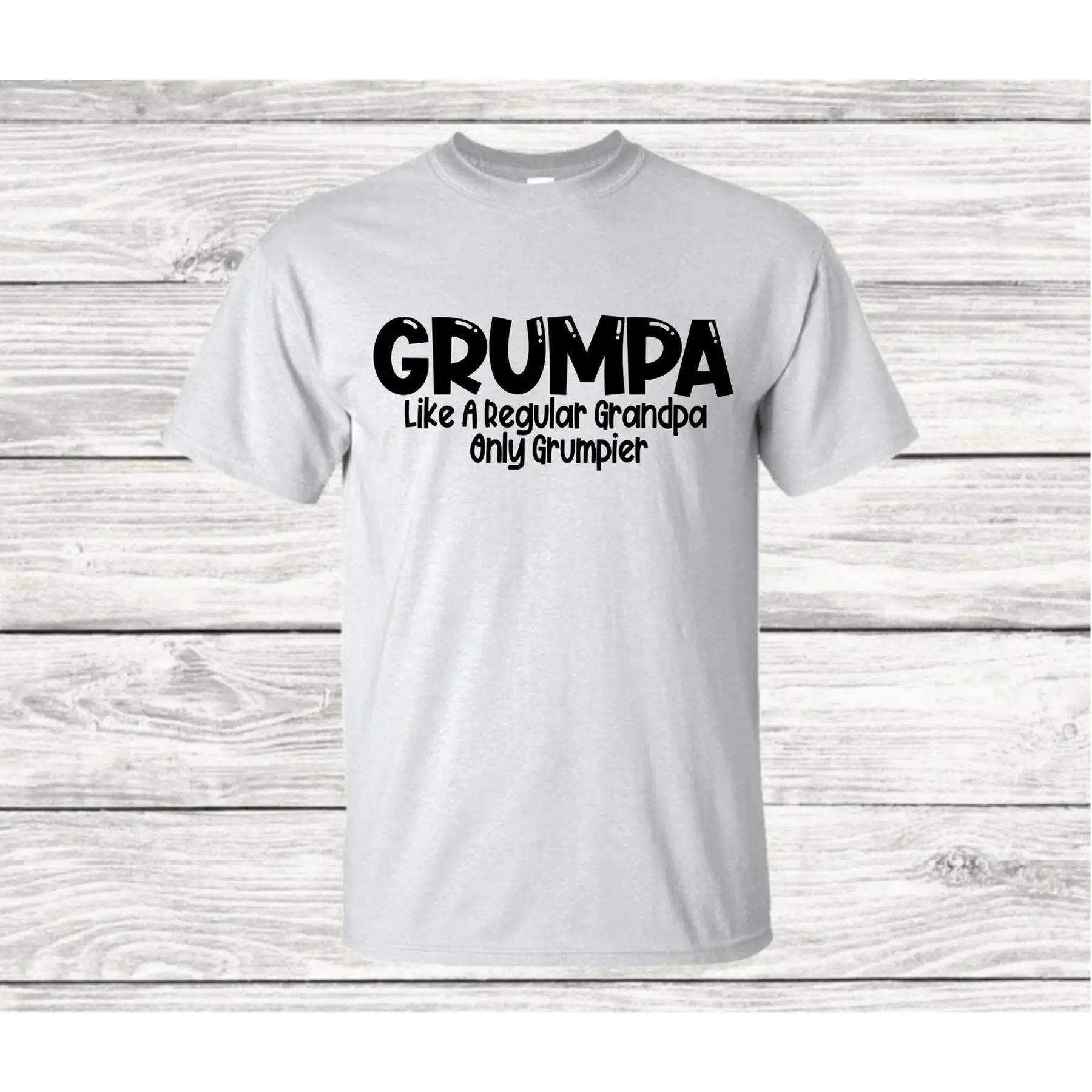 Grumpa como un Grampa Regular solo Grumpier camiseta divertida