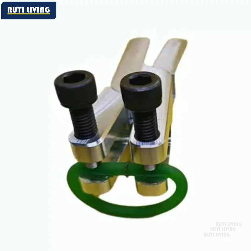PU Round Belt Welding Connector, Aluminum Alloy Heat Fusion Splicer for 4/5/6/8mm Polyurethane Round Belts