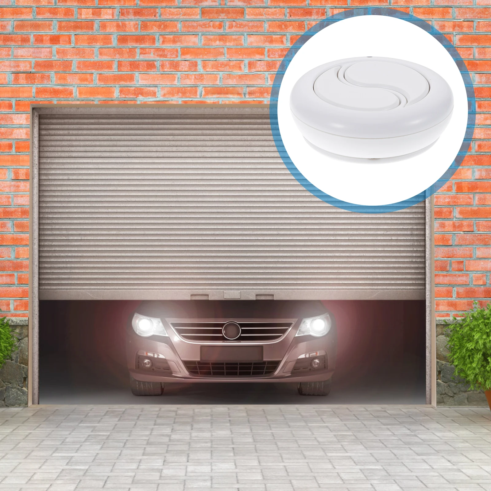 

Universal Garage Door Controller Replacement For Linear Opener Compact Lightweight Abs Button Remote With
