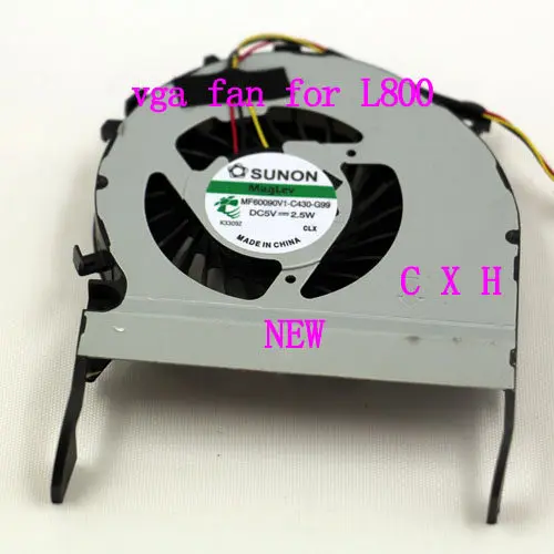 Ventilador de repuesto para Toshiba L800 L800-C05B C800 C805 M840, sistema de refrigeración para ordenador portátil, disipación de calor