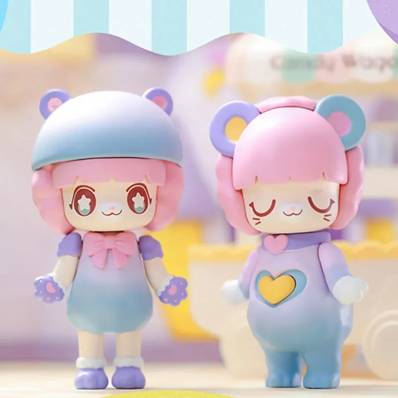 كيمي ميكي ماجيك سيرك سلسلة صندوق أعمى اللعب Kawaii أنيمي عمل الشكل مفاجأة صندوق غامض الدمى هدية #5