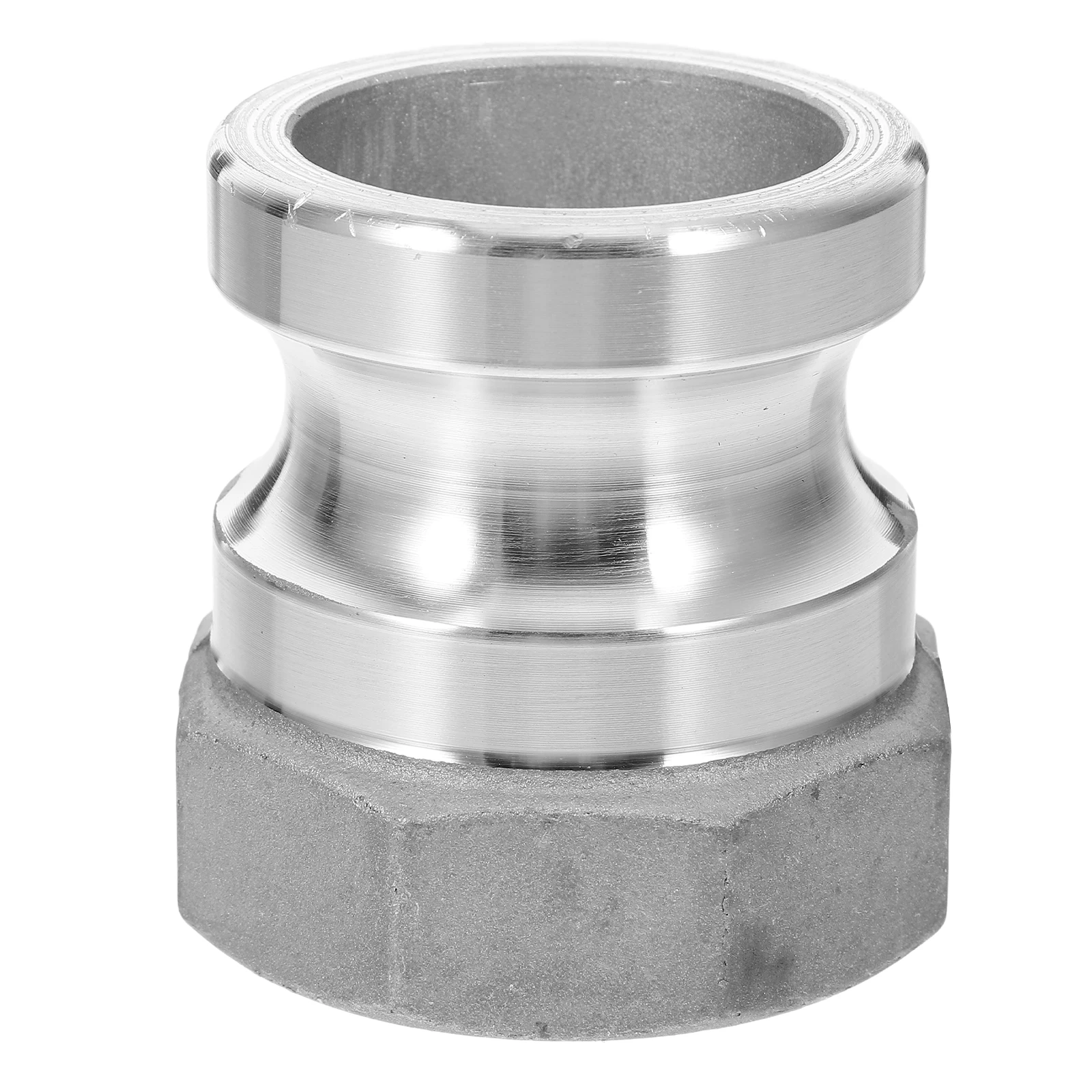 

Inner Thread Male End Joint Stainless Steel Quick Connect Leakproof Pipe Coupler Camlock Fittings Hose Attachment Silver