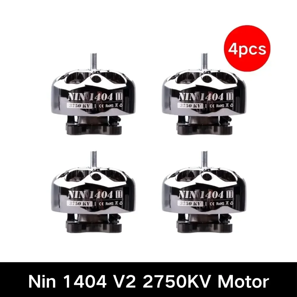 FLYWOO NIN 1404 V2 Ultralight Motor - 2750/3750/4850KV, for Whoop/Toothpick FPV Drone DIY Parts view 6