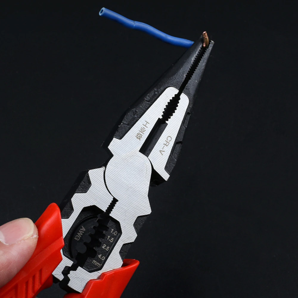 Alicates diagonales universales multifuncionales, alicates de punta de aguja, herramientas manuales, herramientas de Hardware, cortadores de alambre universales para electricista