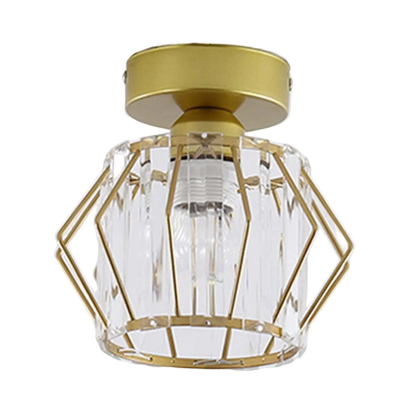 Crystal Ceiling Light Lighting Cover Ceiling Lamp Cover for Entryway Balcony