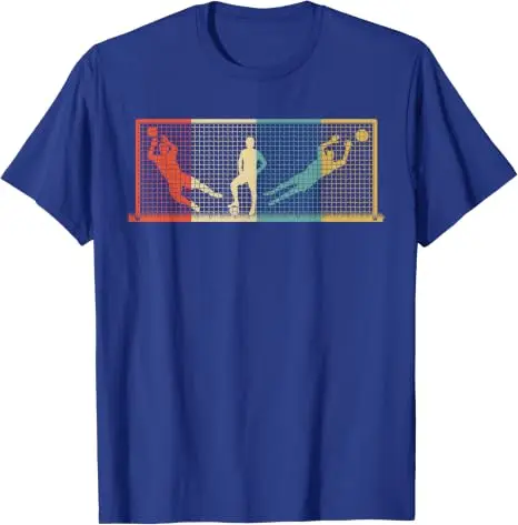 Vintage Torwart-T-Shirt, Fußball-Torwart-Geschenk-T-Shirt, Y2k-Torwart-T-Shirt, tolle Bekleidung, Humor, Fußball-Torwart-Grafikkleidung – Detail 14